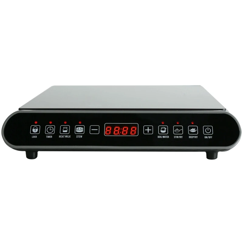 Плита электрическая GEMLUX GL-IP50A (Мощность 2000 Вт, 1 конфорка, ЖК-дисплей, таймер,10 уровней мощности 120-2000 Вт, рабочая температура 60-240 С)