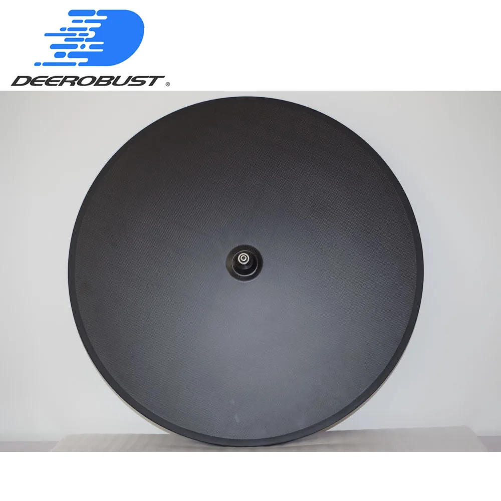 

1060g Only 700C Front Carbon Disc Bike Wheel Tubular 23mm Wide Road Bicycle Triathlon TT Track Fixed Gear Bikes Wheel UD 3K 12K