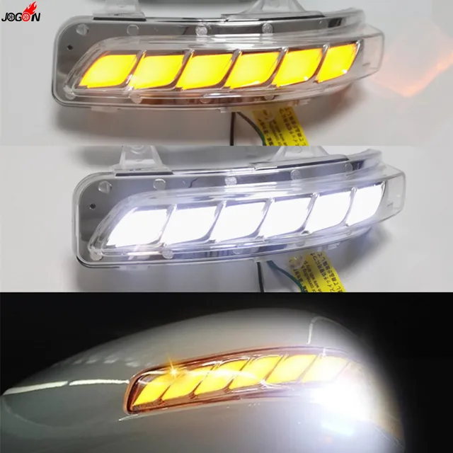 Dynamic Turn Signal Light + Parking +Puddle LED Side Mirror Sequential