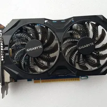 Для GIGABYTE GV-N75TOC2-2GI 750TI Видеокарта для nVIDIA GeforceGTX 2 ГБ 128Bit GDDR5 Видеокарты DVI Используются Карты