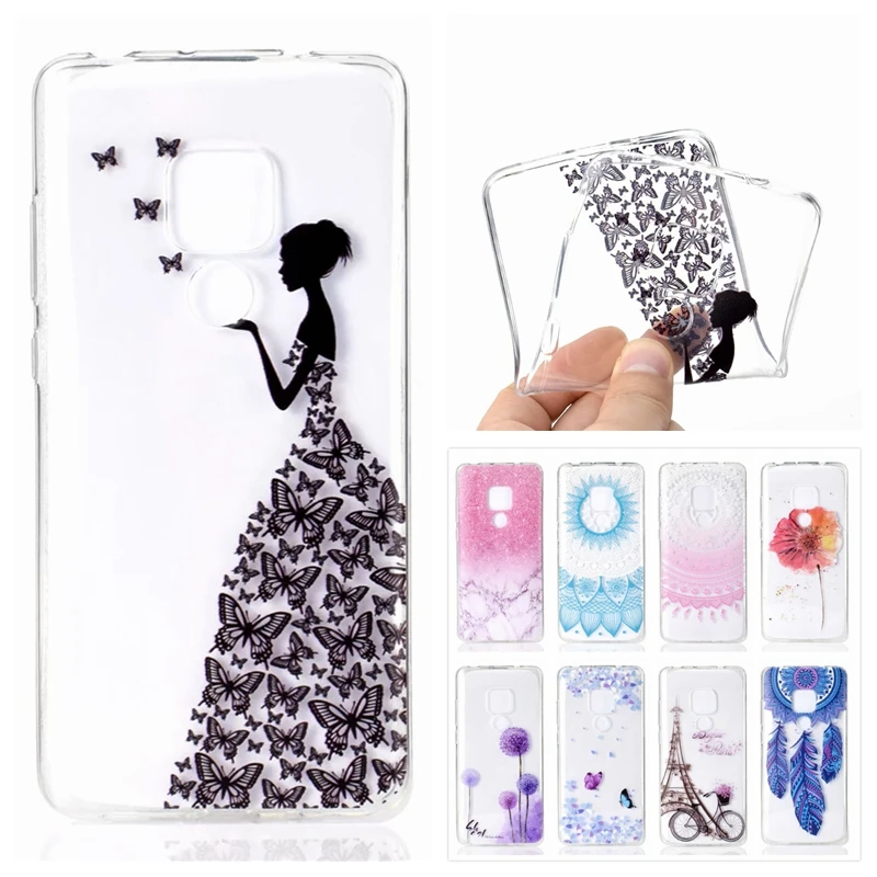 

Mate 20 Case on sFor Huawei Mate 20 Case Cute Silicone Cases Coque For Huawei Mate 20 Capa Soft TPU Back Cover