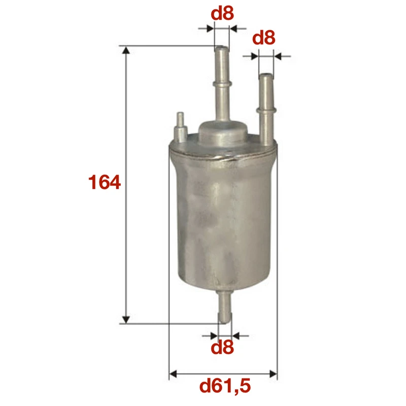 Fuel Filter fits AUDI A1 2010 2011 2012 2013 2014 2015 fits SKODA