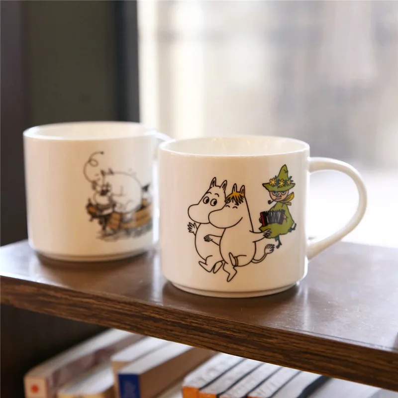 Moomin креативный Muumien family Moomintrol керамическая кружка для путешествия молочная вода Muumi кофейная чашка милые животные Бегемот стакан таза кафе