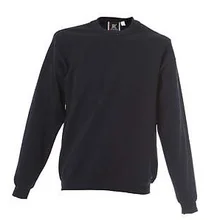 Рабочая толстовка с круглым вырезом темно-синий