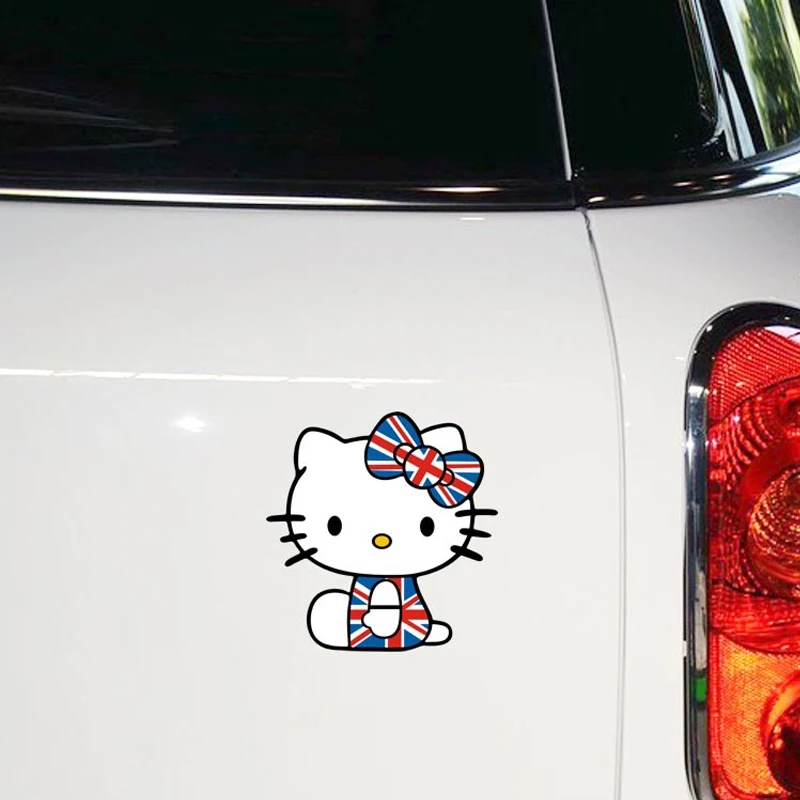 Kiss My Ass Kitty Car Decal