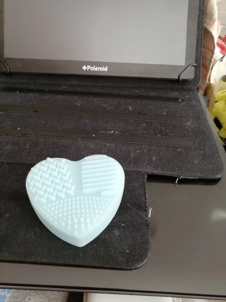 Gant Nettoyage Pinceaux - Cœur