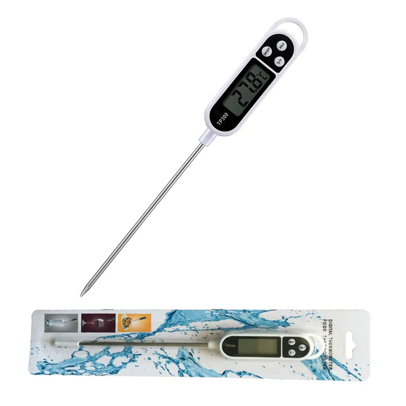 

2019 New Digital Thermometer Practical Home Kitchen Food Thermometers Temperature Measuring Probe Electronic Device For BBQ Cook