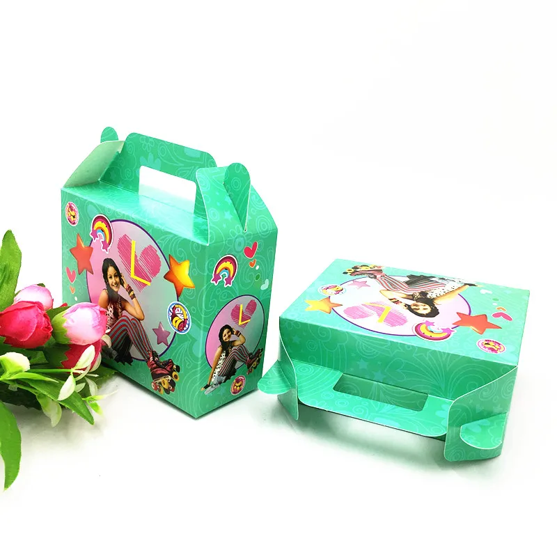 

6pcs Soy Luna candy boxes baby shower party decoration soy luna gift boxes luna candy boxes birthday party supplies