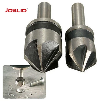 

2PCS 5 Flute Countersink Drill Bit 82 Degree Counter Sink Chamfer Cutter