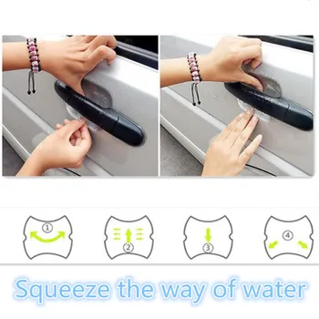 

Car handle stick, handle protection film For Toyota Camry Corolla RAV4 Yaris Highlander/Land Cruiser Car Accessories