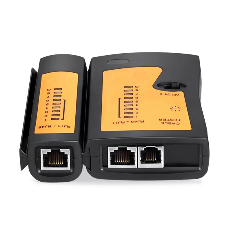RJ45 RJ11 сетевой кабель тестовый er Cat5e Cat6 UTP FTP сеть LAN провод телефонная линия ручной детектор Ethernet кабель тестовый инструмент