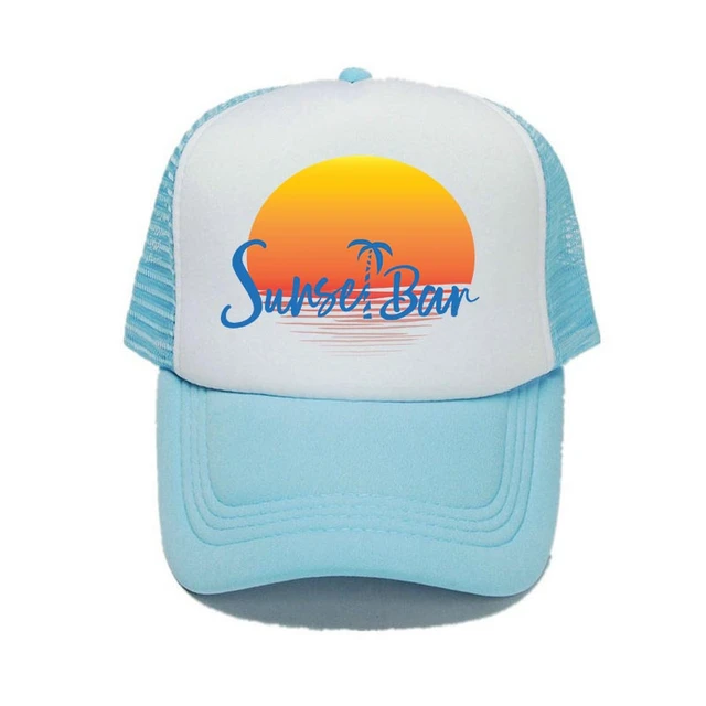 Casquette de camionneur Mountain Sunset pour femmes