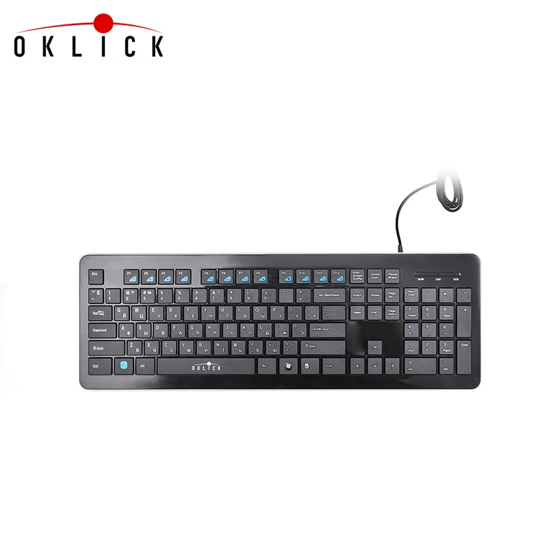 Клавиатура проводная Oklick 540S | Компьютеры и офис