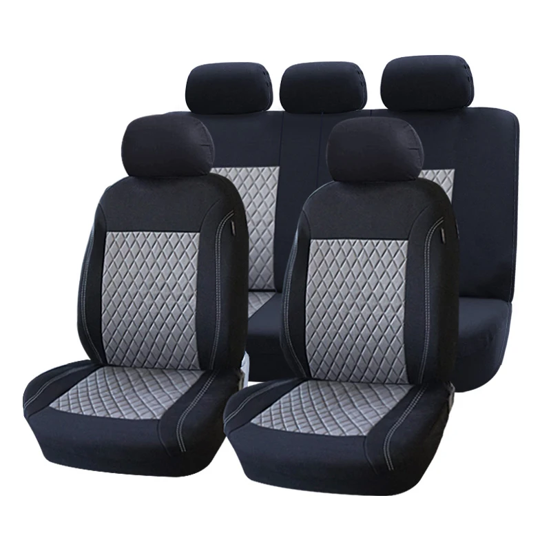 Универсальные накидки на сиденья автомобиля чехлы для автомобиля Передние Задние сиденья полиэстерчехлы на автомобильные сиденья для сидений 2 шт. или 1 набор автомобильные чехлы для Toyota Honda kia