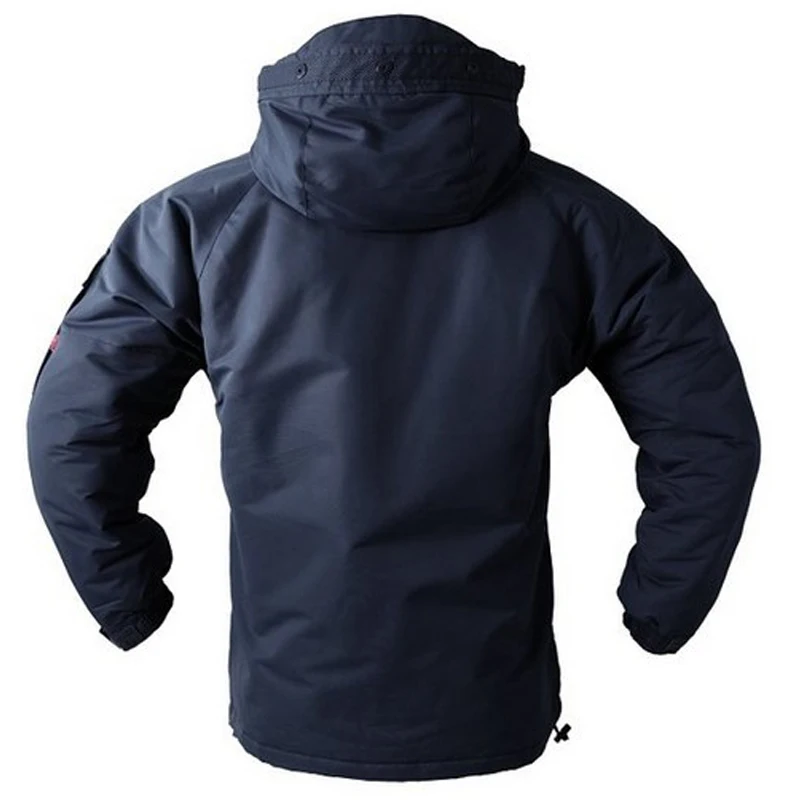 SouthPlay зимний сезон мужская "темно-синий цвет" водонепроницаемая верхняя одежда с капюшоном двойная куртка