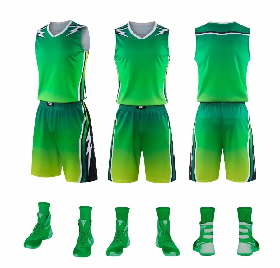 Профессиональный спортивный костюм для баскетбола Для мужчин молодежи, без рукавов, для тренажерного зала бег одежда Дышащие Для мужчин s дешевые баскетбольные майки колледжа