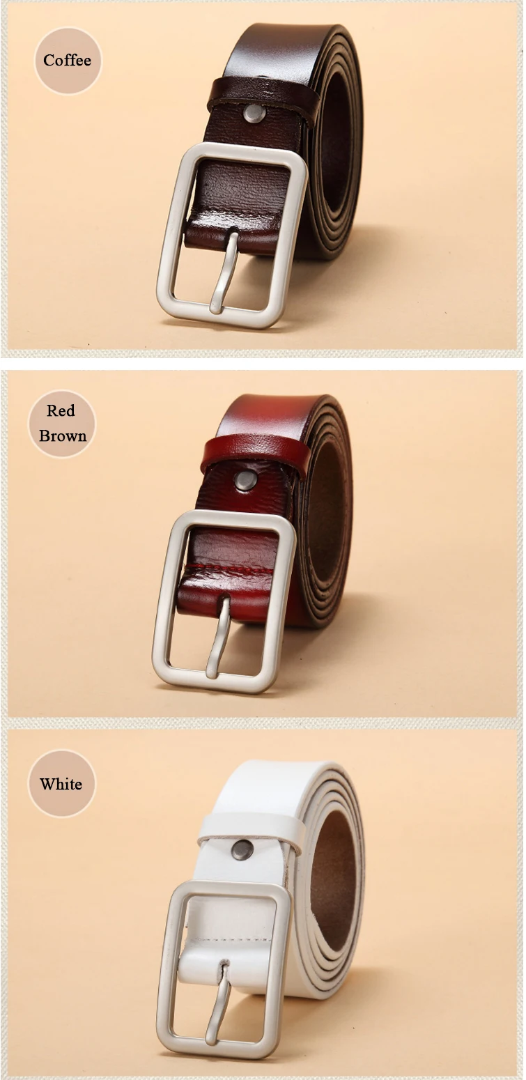 (3)Wide Women's belt Female Genuine Leather Belts For Women 2018 Luxury Brand Strap FEMALE Brown Woman waist Belt For Jeans 8375