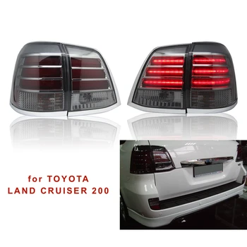 

Tail Lights fits TOYOTA LAND CRUISER 200 2007 2008 2009 2010 2011 2012 2013 2014 Rear Lamps PAIR Outer - Smoke Diode Tuning SET