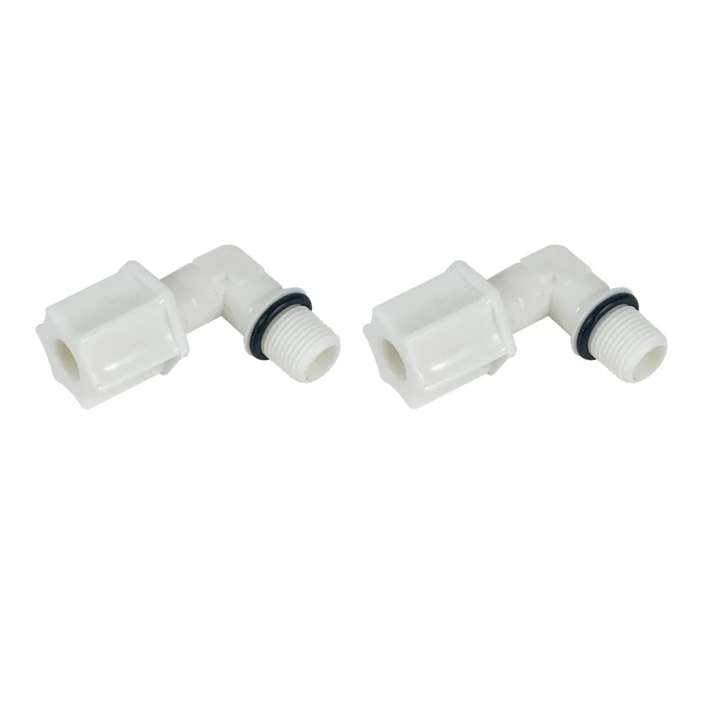 Коннектор Male Elbow Jaco трубные фитинги 1/8 &quotс резьбой на 1/4&quot для фильтров воды и