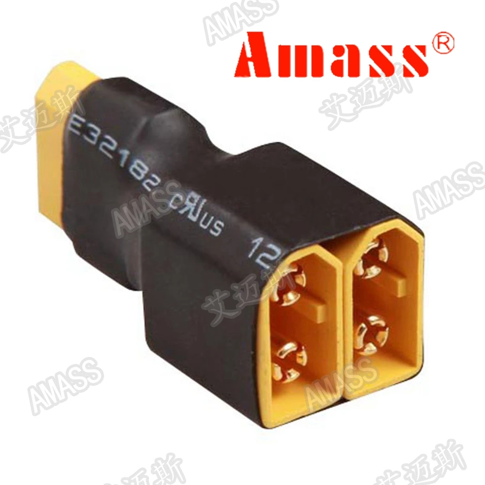 Amass XT90 series parallel head conversion plug remote control aircraft