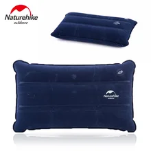 Naturehike надувные подушки сжатые складные Нескользящие подушки замша ткань использовать для путешествий на открытом воздухе