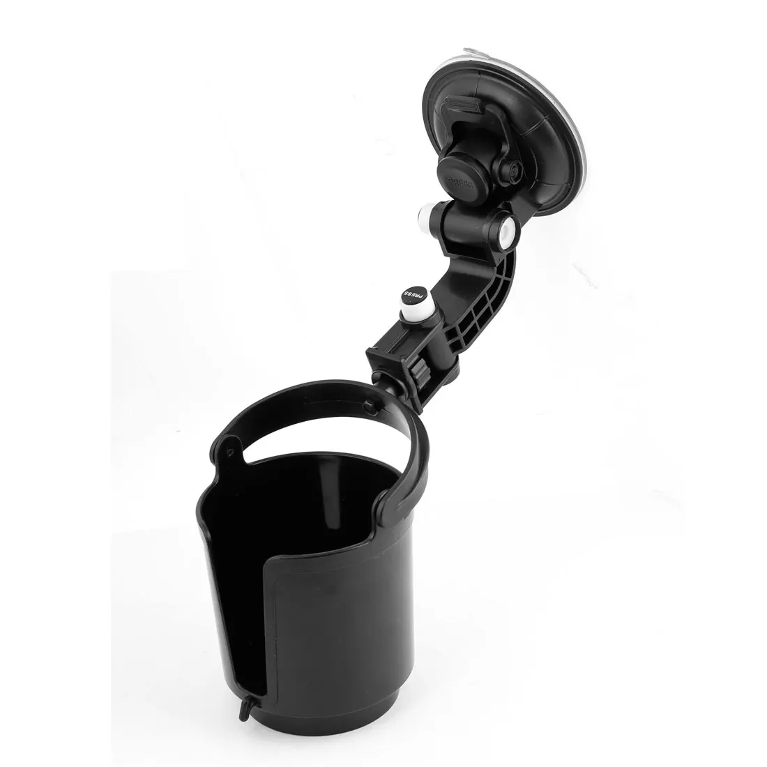 UXCELL Black Vehicle Windsheild Window Mount Drink Bottle Cup Holder W Suctionin Drinks Holders