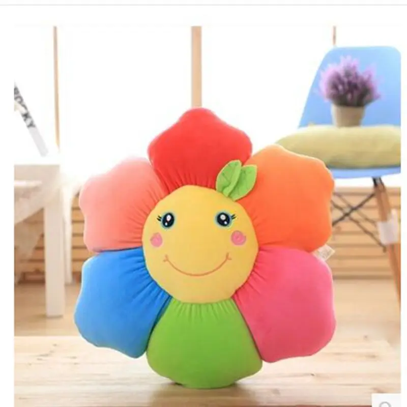 

Software Down Cotton sunflower pillow cartoon cushion cute baby doll childrens plush toys cute