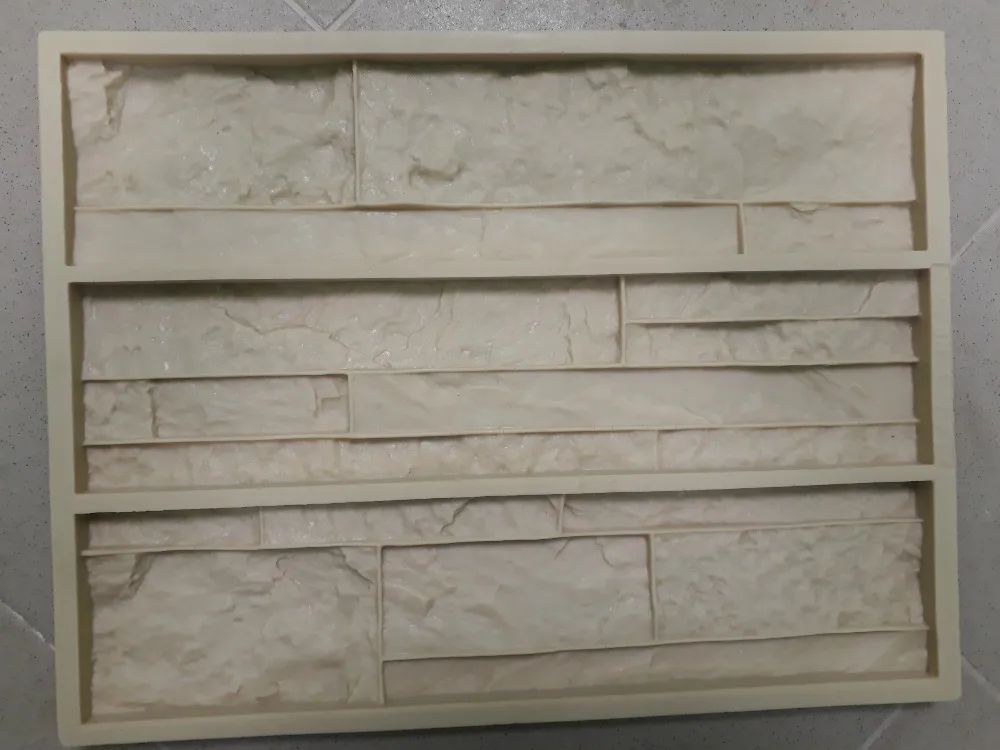 NEW Polyurethane Molds moulds for Concrete Plaster Wall Stone garden