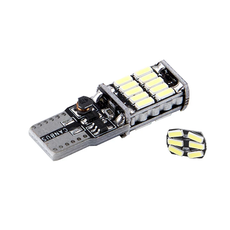 T10 w5w canbus автомобильный интерьерный светильник 194 501 led 26 4014 инструмент SMD s лампа