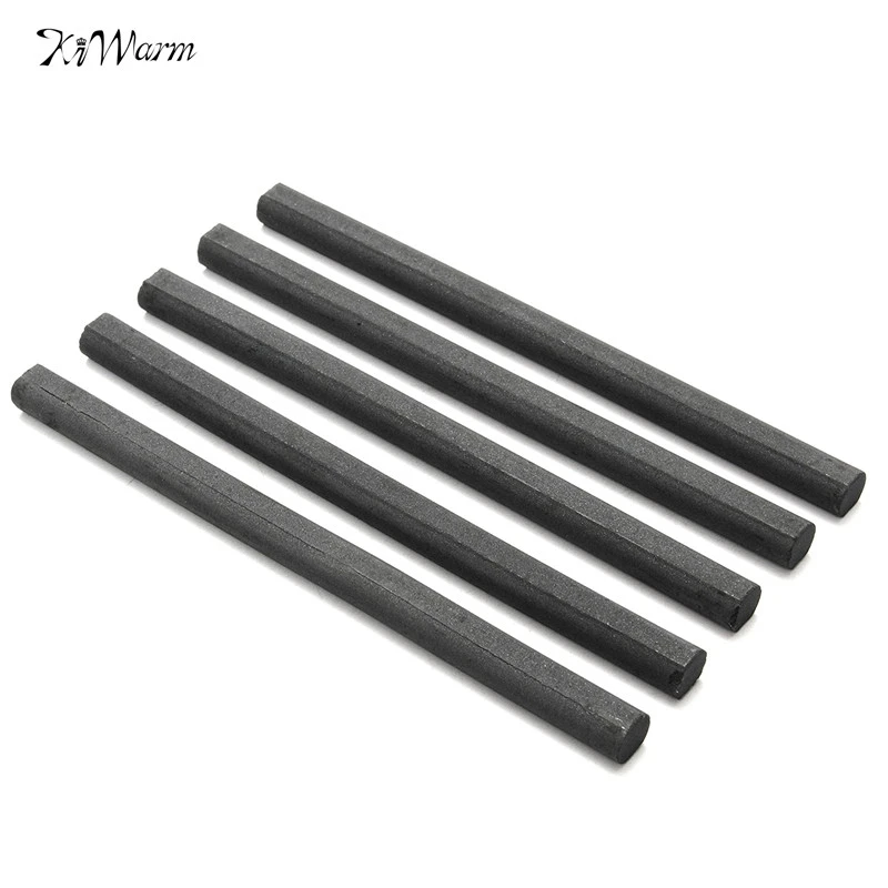 

5pcs 140mm/5.5'' Black Mn-Zn Ferrite Rods For Radio Antenna Aerial Crystal