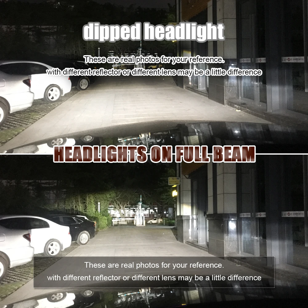 H4 Led H7 XHP50 Car Headlight Auto LED Bulb 7S 80W 8000LM H1 H11 9005 9006 9012 Car Styling Light error free 6500k 12V 24V