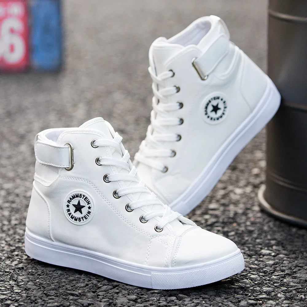 جديد الرجال عالية أعلى الدانتيل متابعة أحذية رياضية كبيرة الحجم عارضة شوز الصلبة الجلود شقة أحذية تزلج مع ستار ديكور طالب ارتداء مقاومة جديد الرجال عالية أعلى الدانتيل متابعة أحذية رياضية كبيرة الحجم عارضة شوز الصلبة الجلود شقة أحذية تزلج مع ستار ديكور طالب ارتداء مقاومة