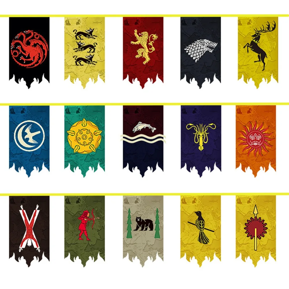 

game of thrones poster, game of thrones flag and banner for party, game of thrones decorations , game of thrones gifts
