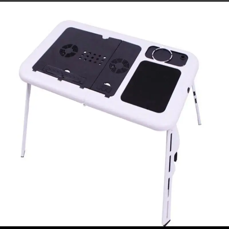 Multifunctional bed folding laptop table Convenient lazy table with radiator fans notebook desk size end coffee table size end Multifunctional bed folding laptop table Convenient lazy table with radiator fans notebook desk size end coffee table size end