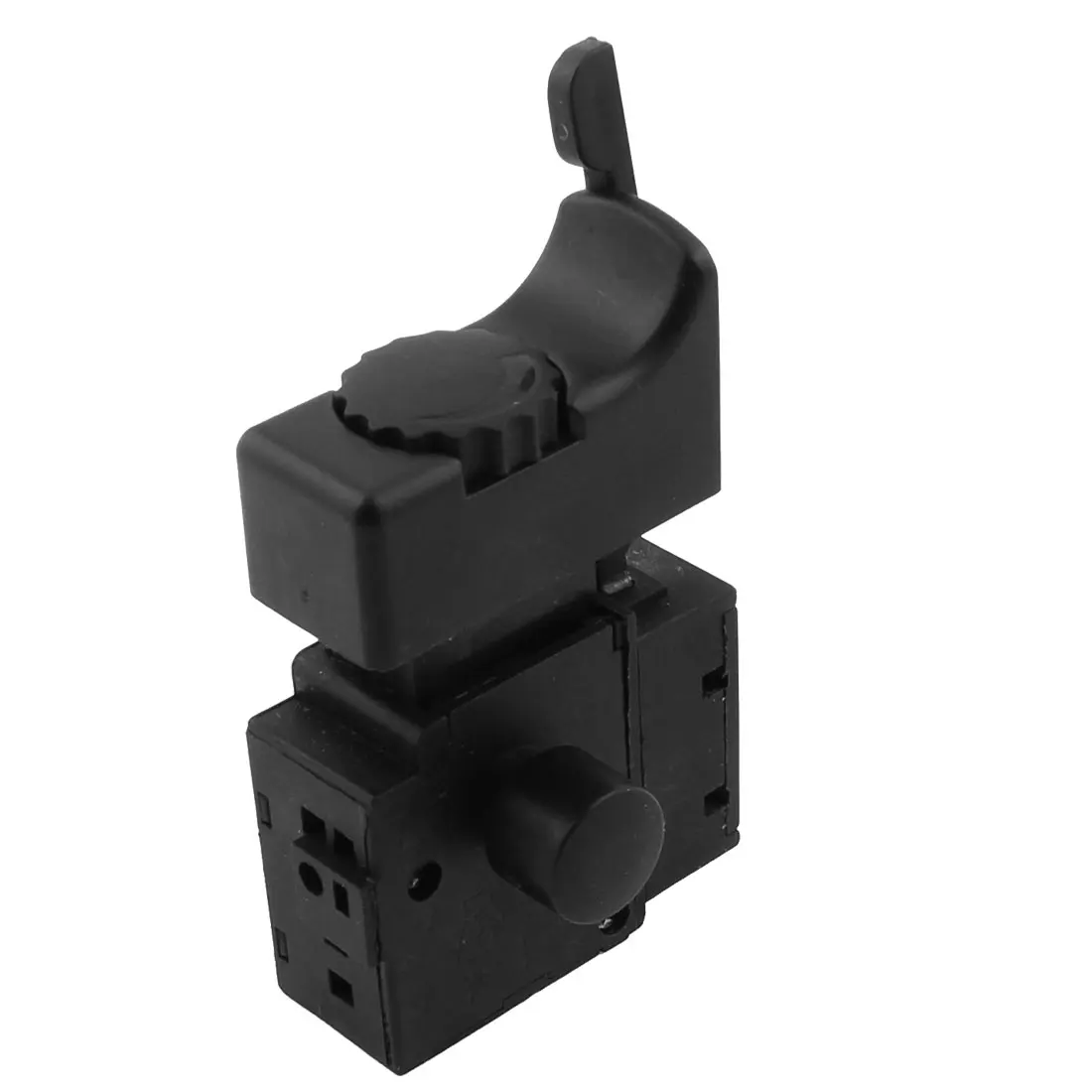 

UXCELL Fa2-6/1Bek Ac 250V 6A Locking Electric Drill Speed Control Trigger Switch Black Switch Trigger For power Controlling