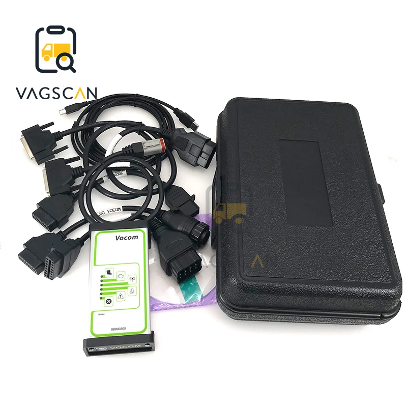 Высокопроизводительный диагностический сканер Toughbook CF19 Vocom 88890300 Tech Tool 2 7 для