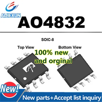 

20Pcs 100% New and original AO4832 A04832 SOP8 MOS 30V Dual N-Channel MOSFET in stock