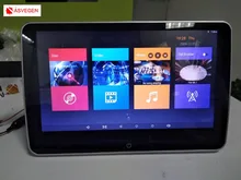 Asvegen nuevo 10 “HD LCD Digital pantalla reposacabezas Monitor del coche DVD reproductor USB SD IR/SPK con control remoto controlador remoto soporte de montaje