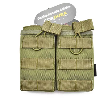 

Airsoft MOLLE General Purpose Dual Double Mag Pouch Universal MultiFunction Military Tactical Hunting TW-M002