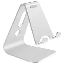 

AERB Mobile Phone Holder Stand For iPhone 5 5S 6 6S Plus Universal Aluminium Alloy Metal Tripod Holder For iPhone 7 8 X XS Max