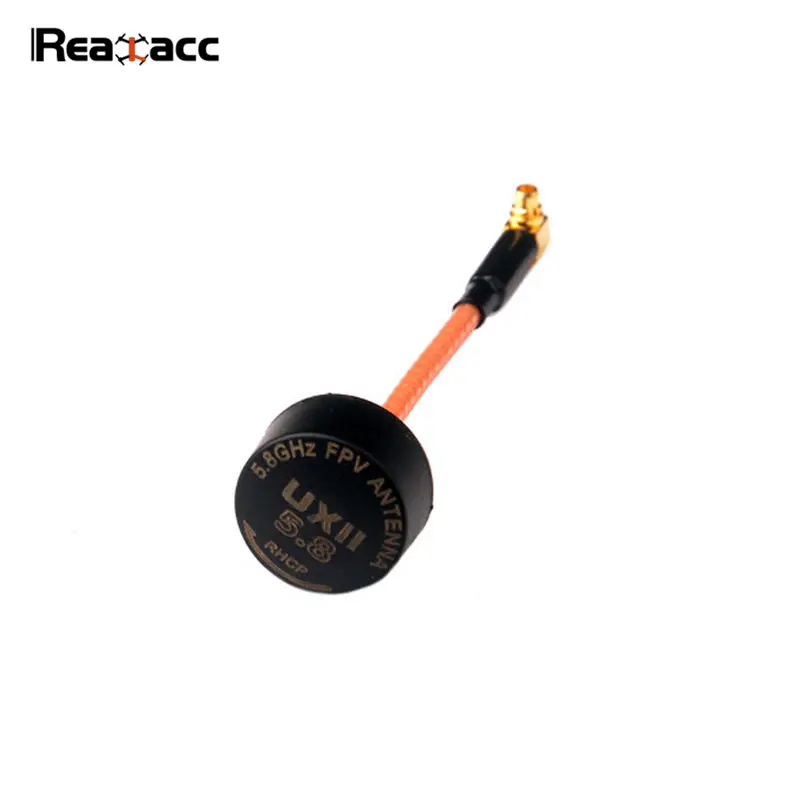 Горячая новинка Realacc UXII 5 8G 1.6dBi MMCX прямой/MMCX 90 градусов антенна RHCP FPV Для