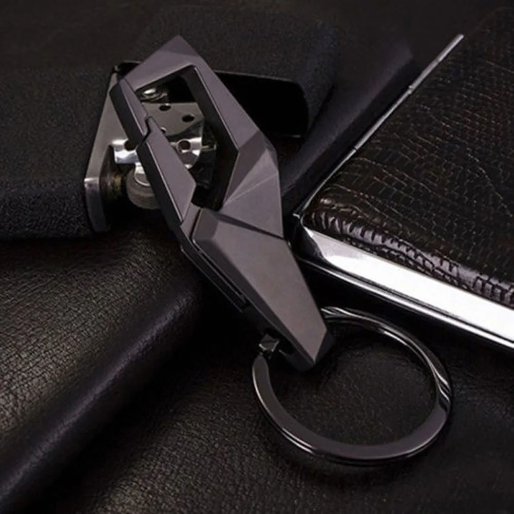 

High Quality Brand Design Cool Stainless Steel Luxury Keychain For Man Women Car Key Chain Key Ring Birthday Gift Key Holder
