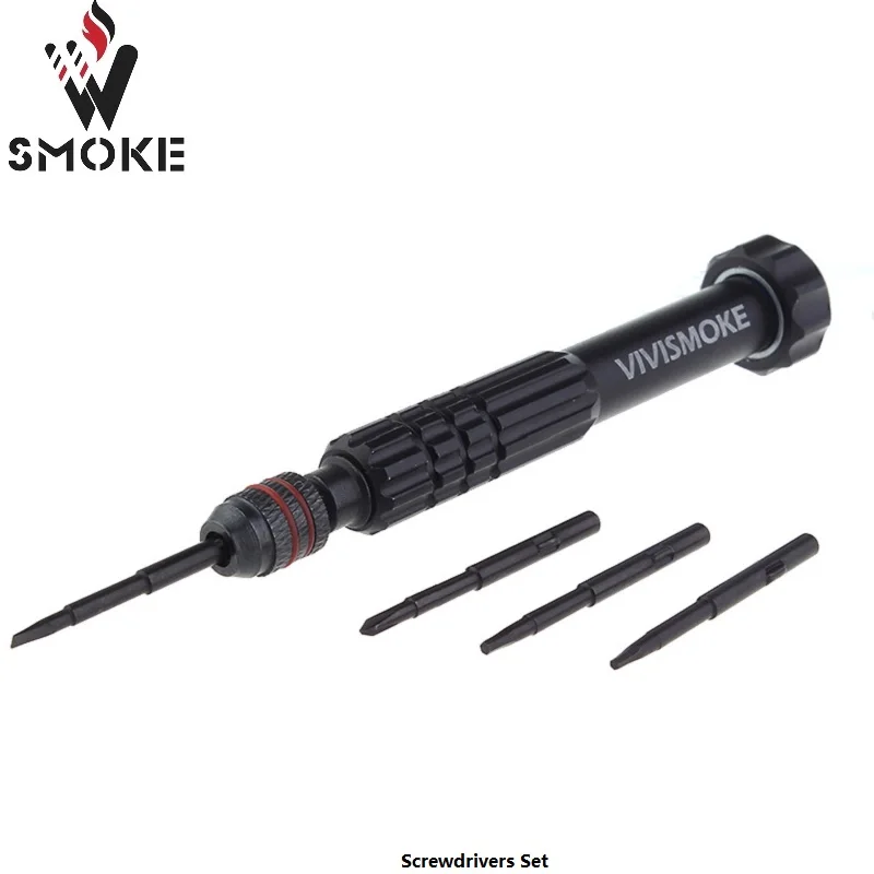 VIVISMOKE 4-in-1 Multifunction Screwdrivers Set for DIY vape Tools RDA/ RTA atomizer handle tool VIVISMOKE 4-in-1 Multifunction Screwdrivers Set for DIY vape Tools RDA/ RTA atomizer handle tool