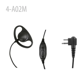 

4-A02M Earpiece with PTT Switch for FDC FD-160A For FD-160A PX-999 FD-450A FD-460A