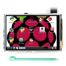 ЖК дисплей сенсорный экран + ручка Набор для Raspberry Pi 3 Model B 3,5 дюймов 480*320 мм интимные аксессуары микрокомпьютер запчасти #20
