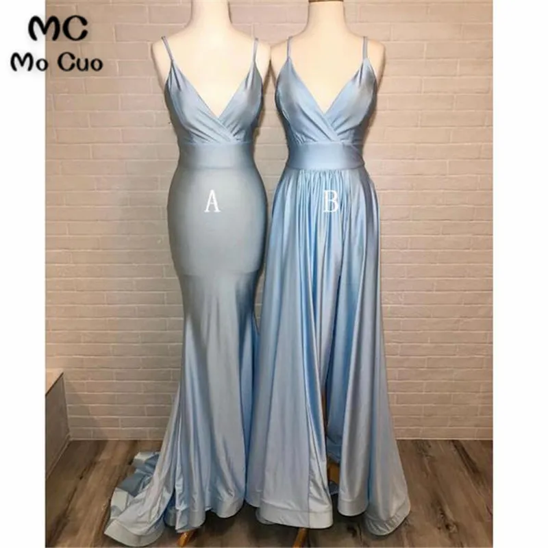 

Simple Ready Ship Bridesmaid Dress with AB Design Pleat Wedding Party Dress Shiny Satin Women Bridesmaid Dresses