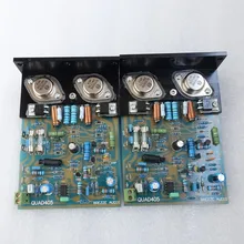 Weiliang áudio clonado quad 405 amplificador de potência clássico montado e testado placa