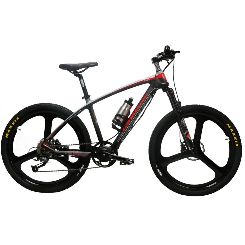 Lankeleisi S600 Мужской велосипед для взрослых MTB Pedelec из углеродного волокна