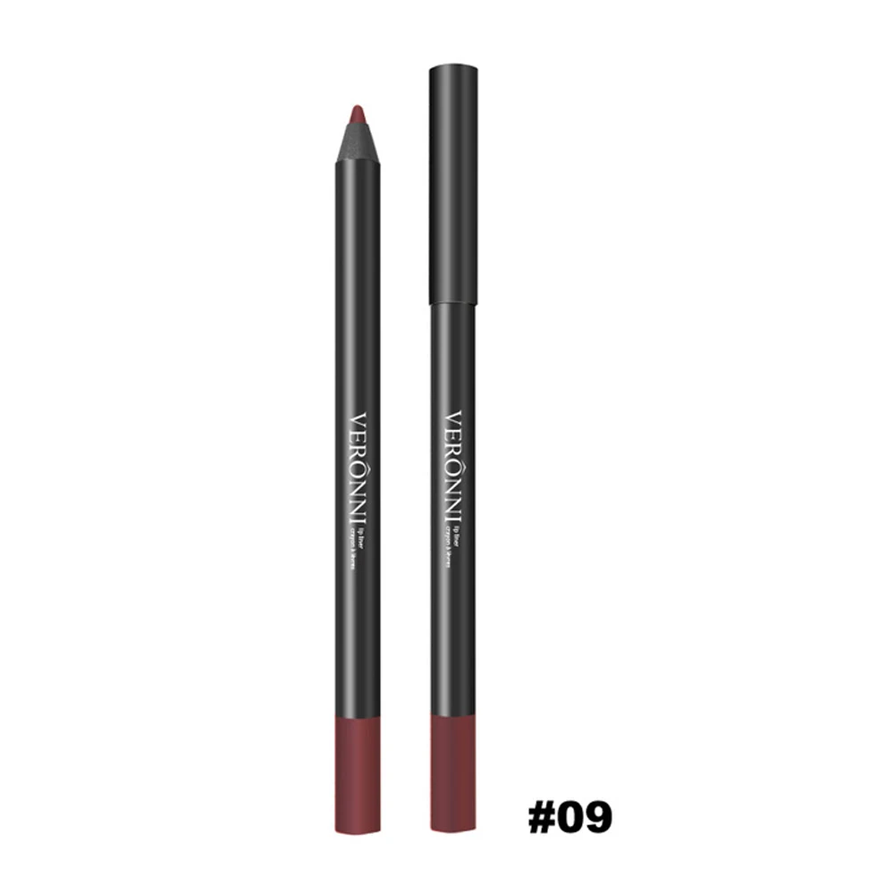 FRESHME Профессиональный Многофункциональный Карандаш для губ стойкий водостойкий Косметический Макияж для губ цветной карандаш для губ Набор ручек - Цвет: 9