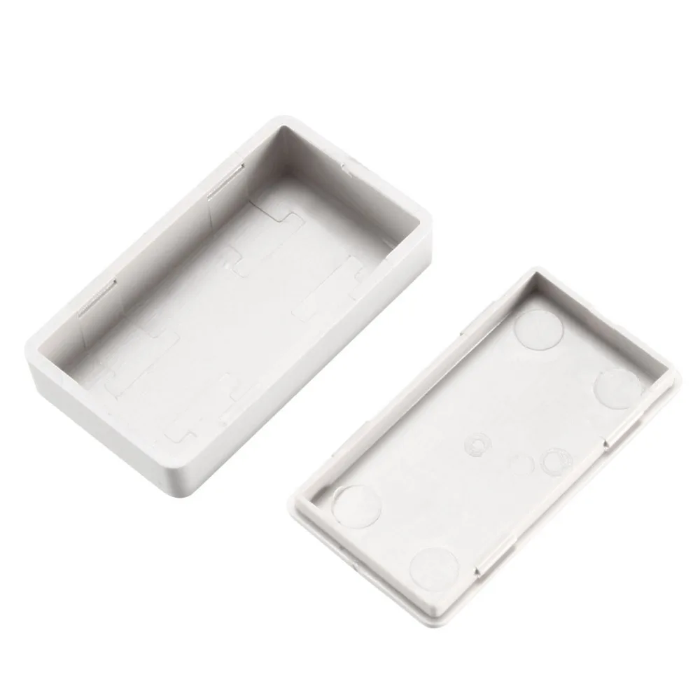 

Uxcell 6pcs/lot 1.97 x 1.1 x 0.59inch / 50 x 28 x 15mm DIY White ABS Plastic Electronic Junction Box Enclosure Case